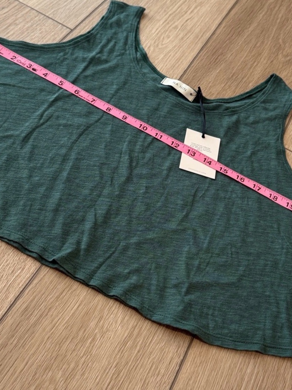 NWT Na Nin Cropped Tank - Picture 4 of 9